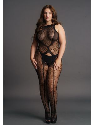 Body Crotchless Leopard Bodystocking Le Désir by Shots Tamanho Grande
