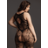 Bodystocking High Neck Lace Pattern Le Désir by Shots Tamanho Grande