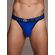 Tanga Macho Underwear MX081 Azul & Preto